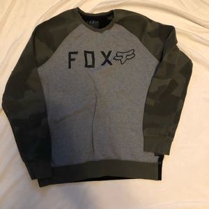 Fox Camo & Grey Sweatshirt
